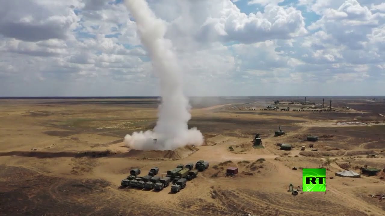 S-400'ler bölgeyi füze saldırılarına karşı korudu /Kafkas -2020 Tatbikatı