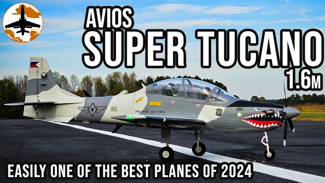 More Than a Scale Bird - CNHL Super Tucano 1.6m
