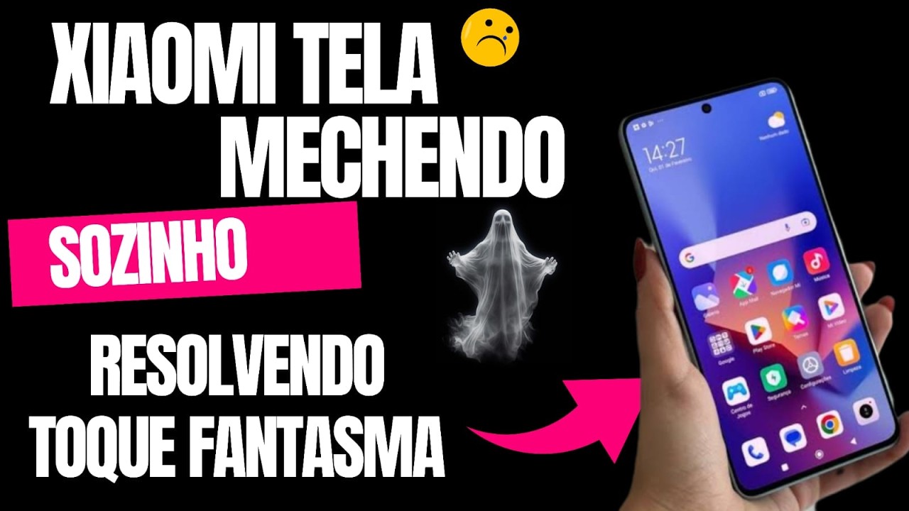 TELA XIAOMI MECHENDO - COMO RESOLVER TOQUE FANTASMA RAPIDO (GHOST TOUCH)