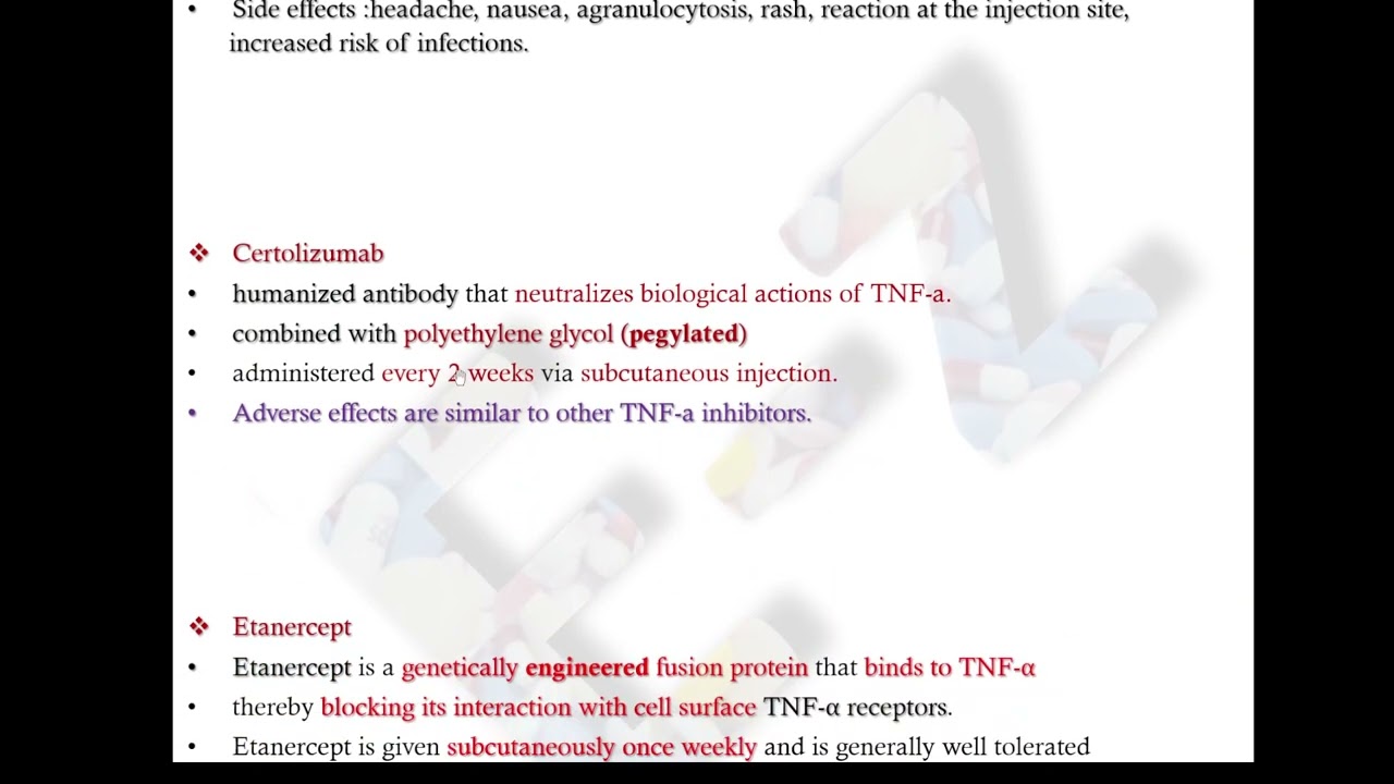 Antirheumatic Drugs