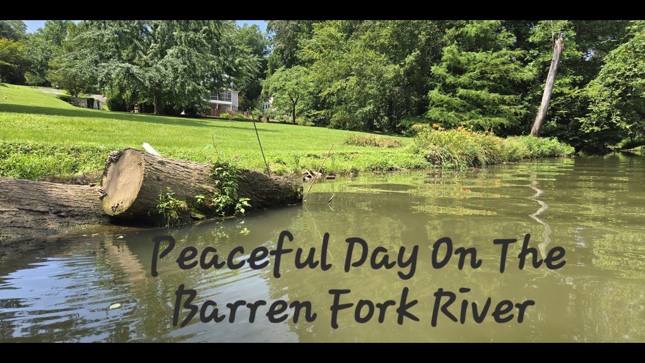 Paddleboarding with my sister on The Barren Fork River, McMinnville, TN
