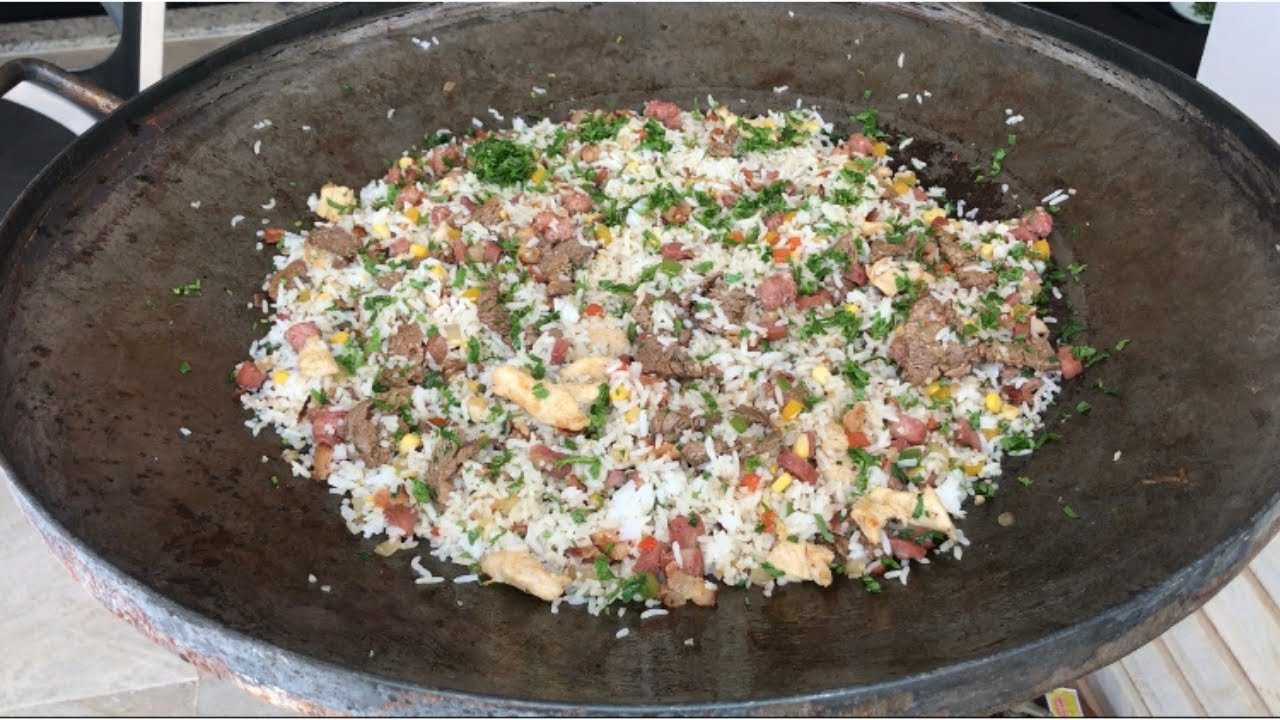 Arroz no Disco de Arado | Veja Como Fazer | Delícias da Eleni