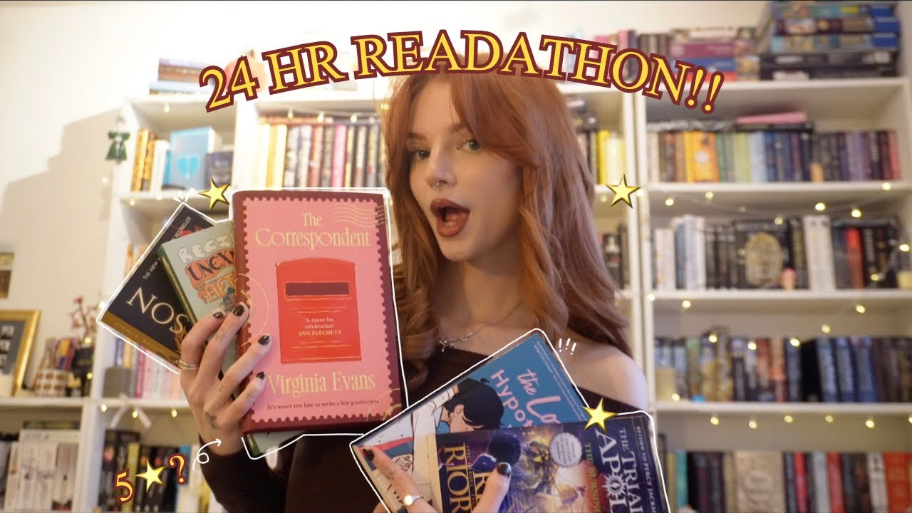 FIRST 24HR READATHON OF 2026 | my first 5 star of the year