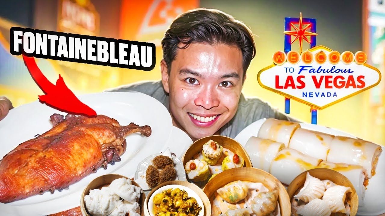 The NEWEST DIM SUM Restaurant On The Las Vegas Strip At Fontainebleau... Worth It?