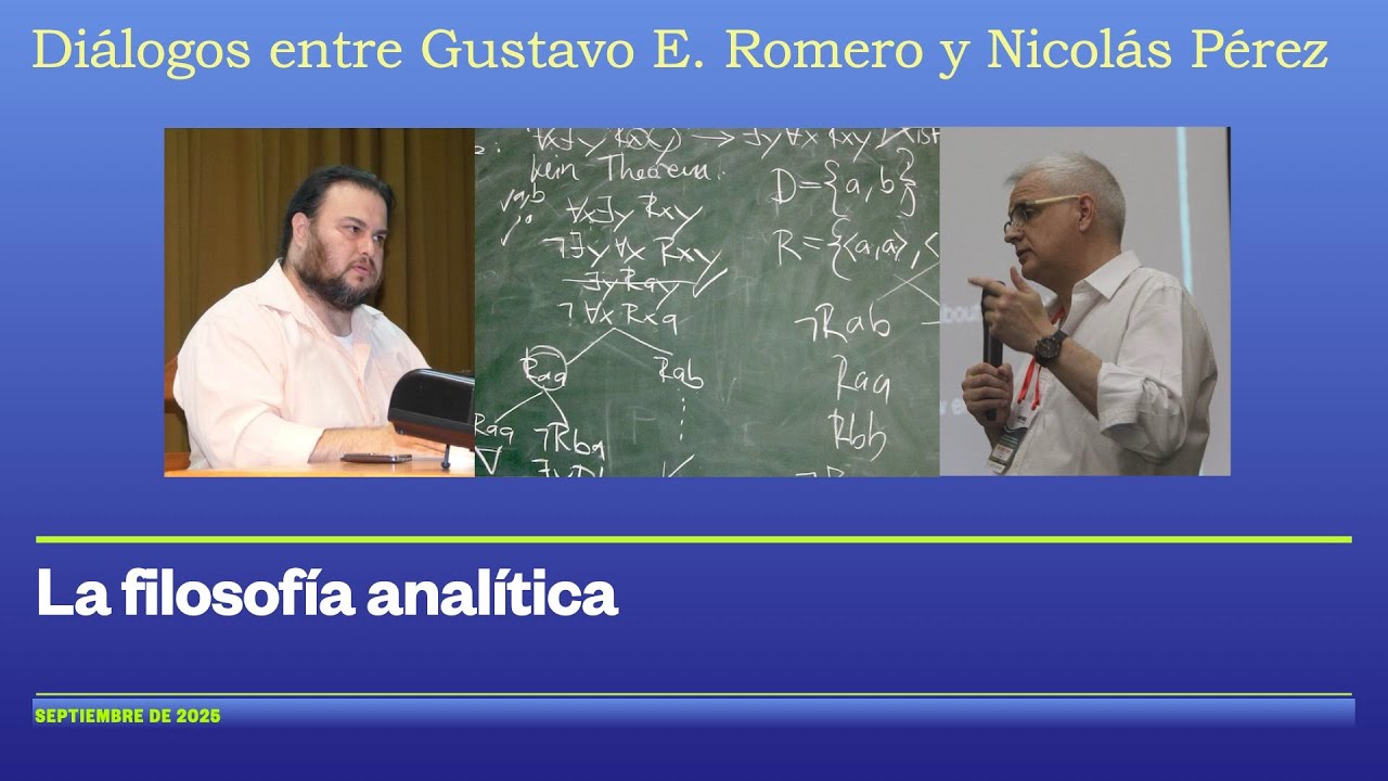 La filosofía analítica.