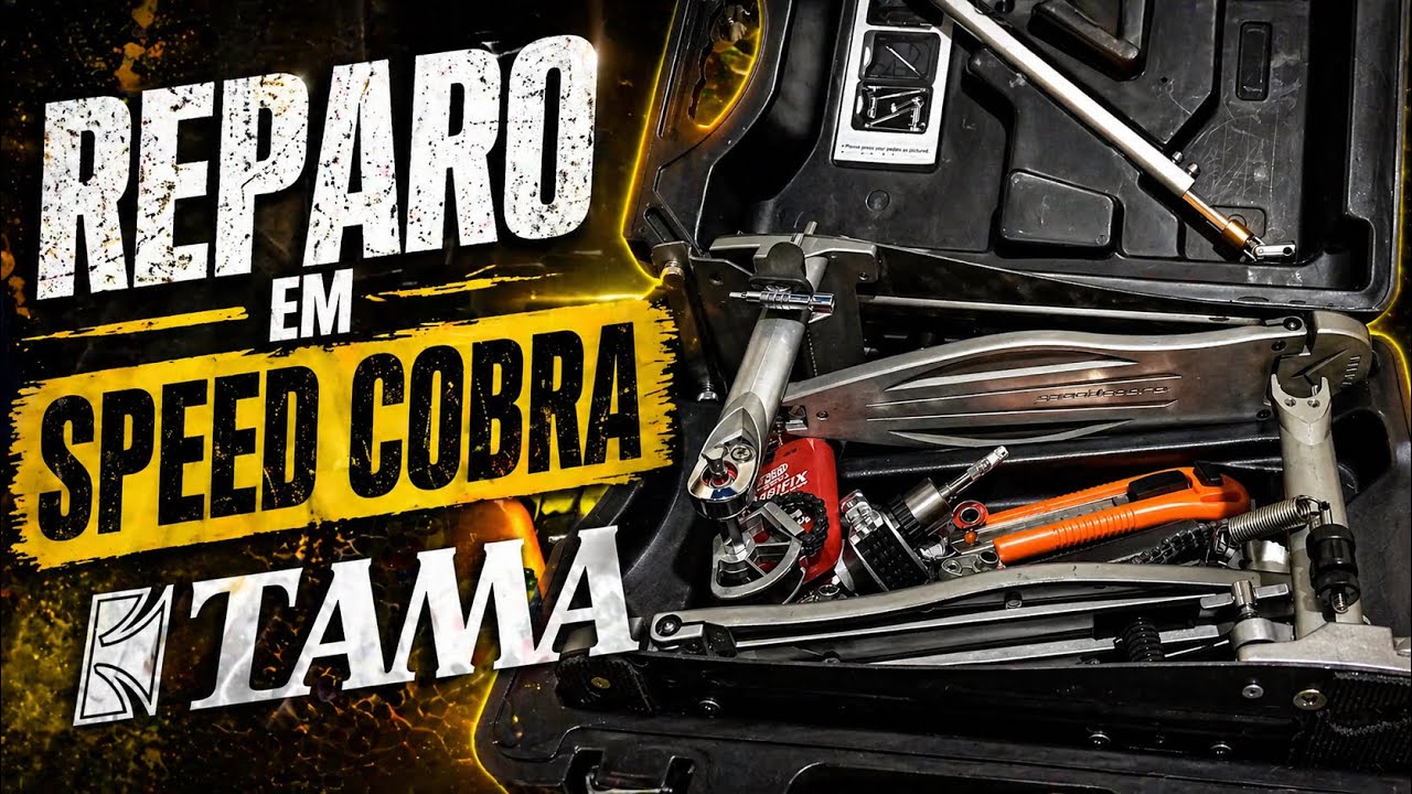 Reparo no “Speed Cobra” #tama #speedcobra #drumpedals