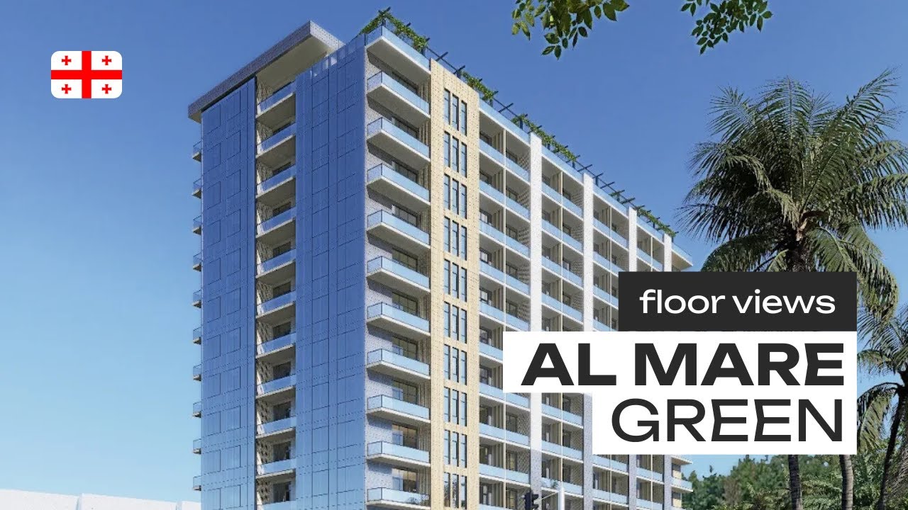 Поэтажные виды: Al Mare Green