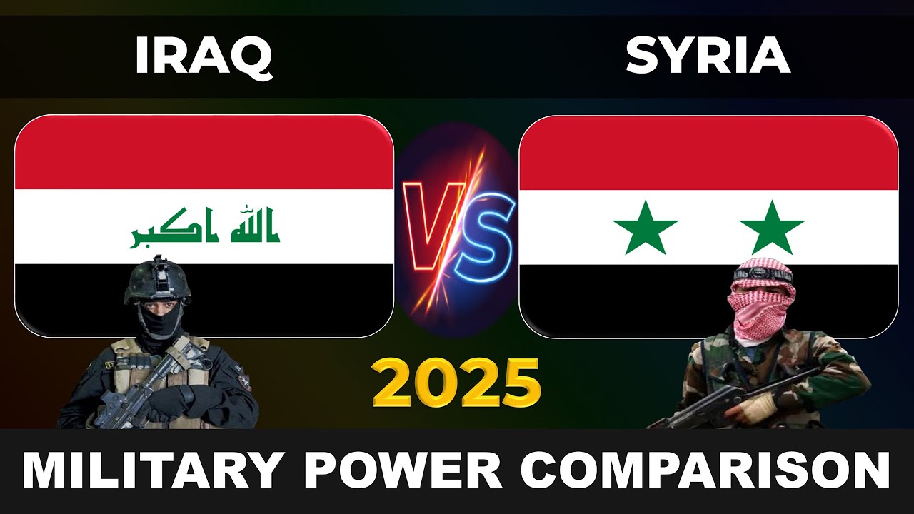 Iraq vs Syria Military Power 2025 | Syria vs Iraq Military Power 2025