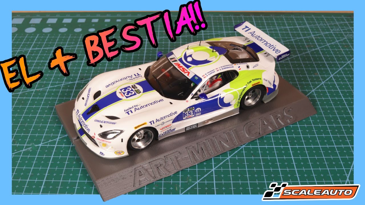 Viper Scaleauto RS. Prueba en pista