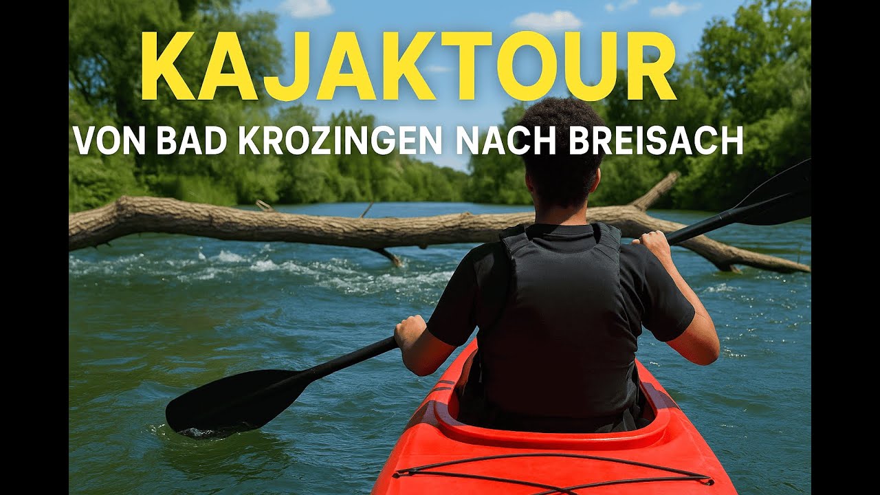 Kajaktour Uncut: Von Bad Krozingen nach Breisach / Altrhein 