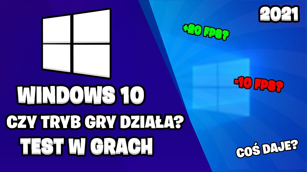 💾 Czy Tryb Gry Działa???✈️ Testy w grach 📺