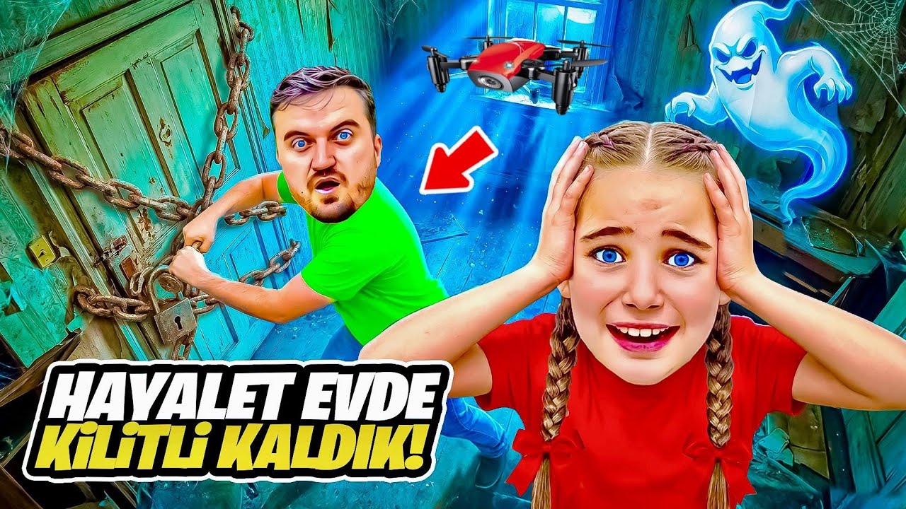 ELİF SİNEM HAYALET VİLLADA KİLİTLİ KALDIK ‼️