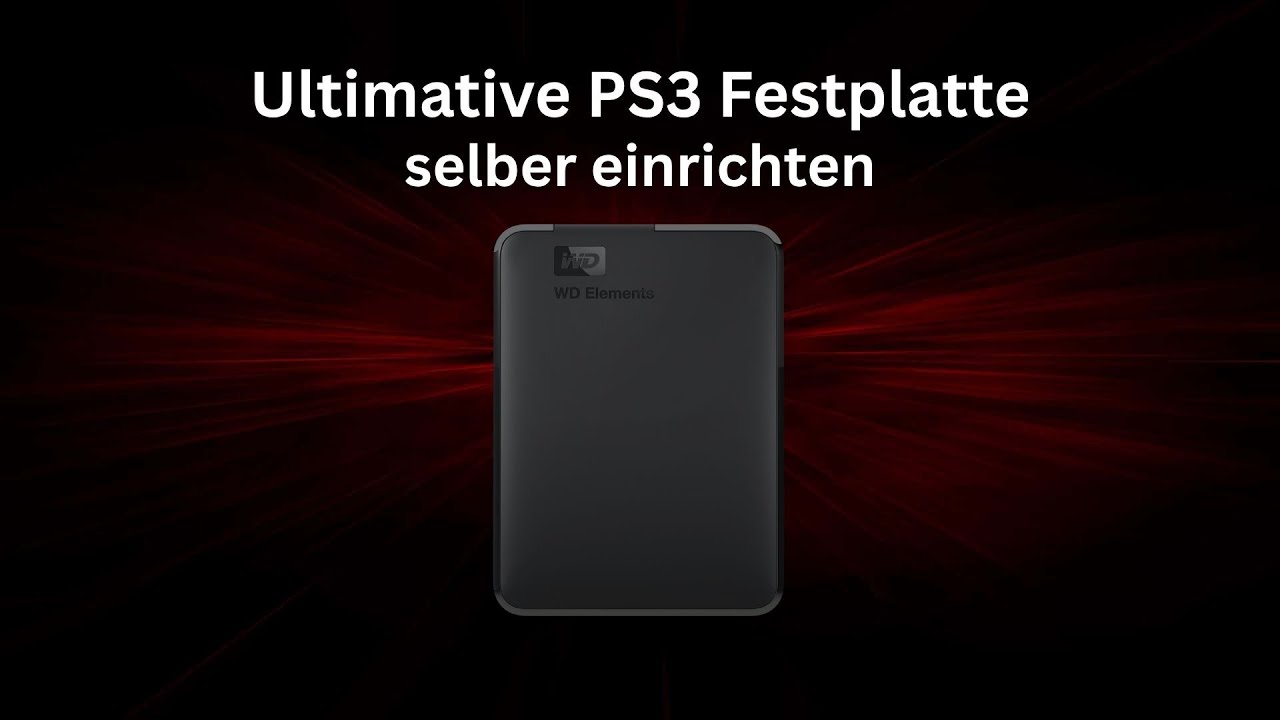 PS3 Festplatte für alle Playstation Klassiker selber einrichten | PS3 Modding Tutorial