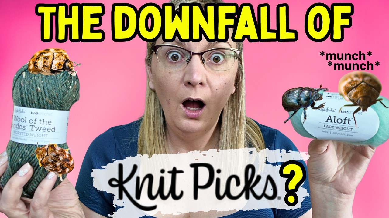 BUG INFESTATION WARNING: Watch Before Buying KnitPicks Yarn (allegedly)