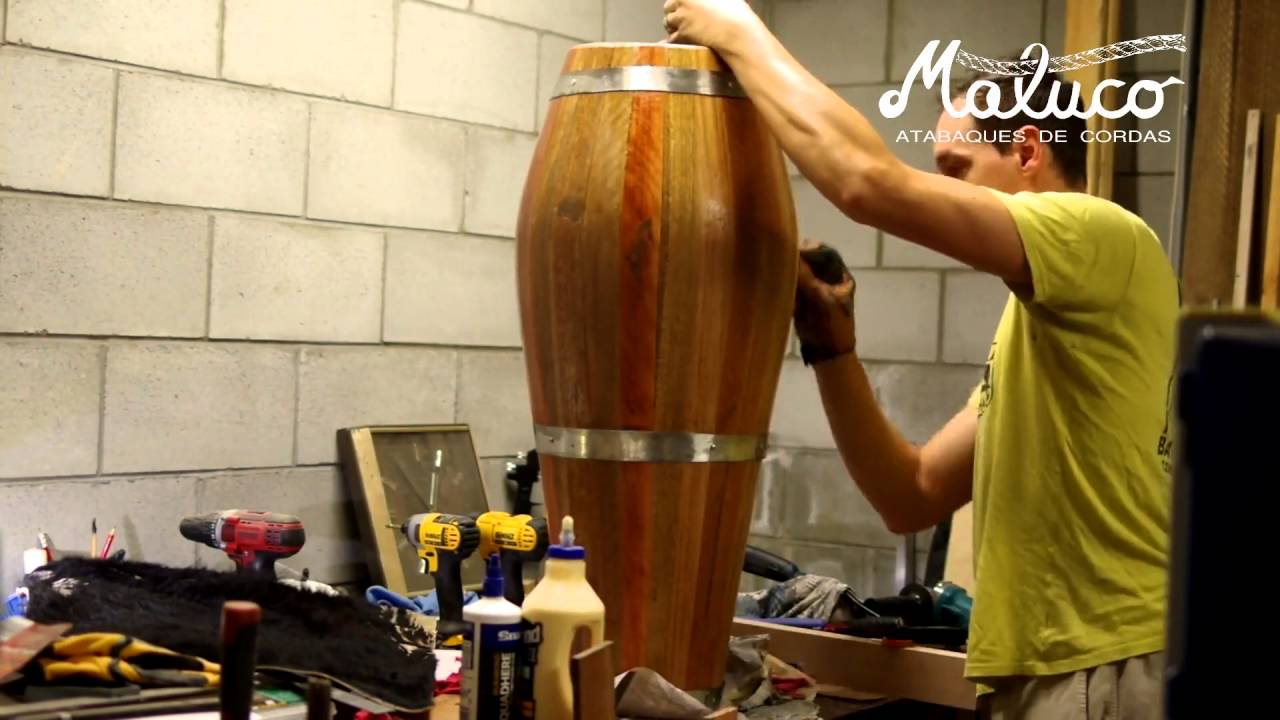 The Making Of - Maluco Atabaques de Cordas Model N.2