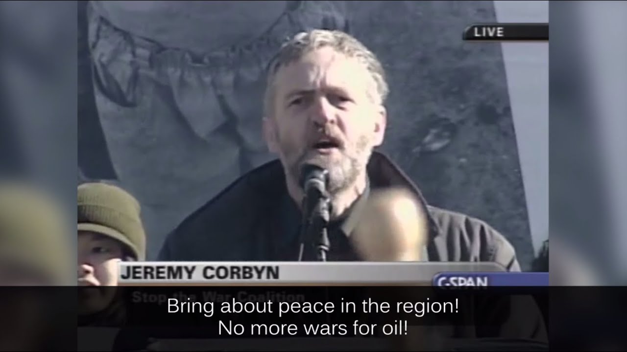 Jeremy Corbyn &mdash; No War in Iraq! &mdash; 18 Jan 2003