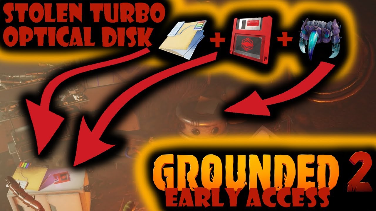 Где найти украденный Turbo Optical Disk в раннем доступе Grounded 2