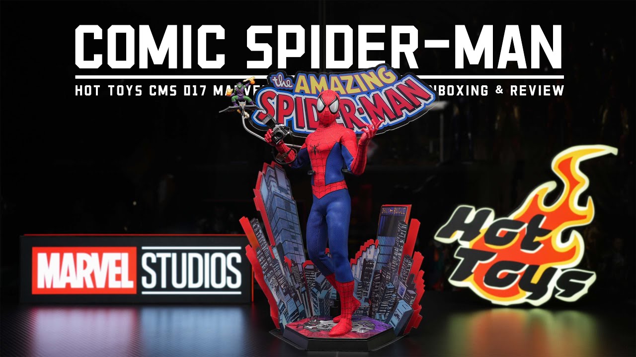 Hot Toys Marvel Comic The Amazing Spider-Man Unboxing & Review