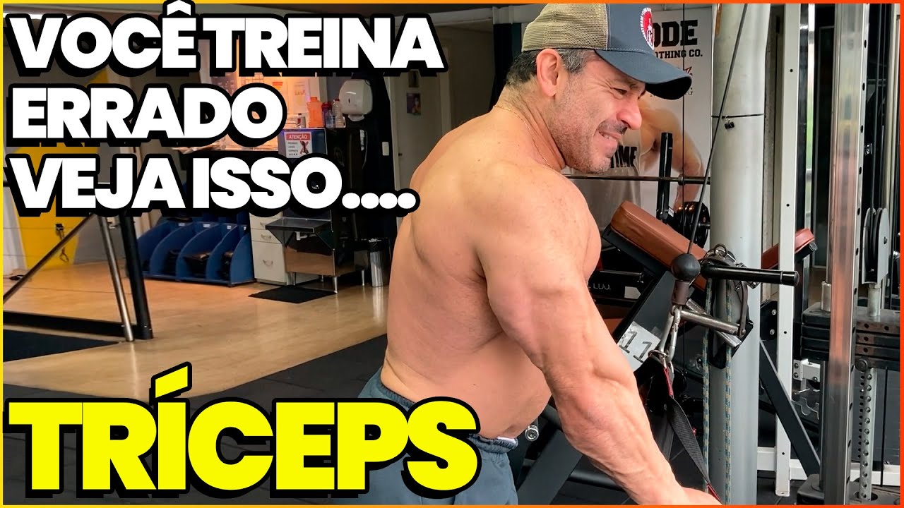 5 COISAS QUE VOCÊ NÃO DEVE FAZER NO TREINO DE TRÍCEPS