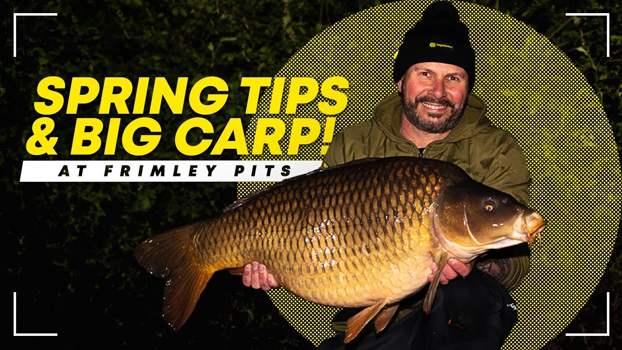 Spring Tips & BIG CARP! Dave Levy catches HUGE Frimley Pit carp! Mainline Baits Carp Fishing TV