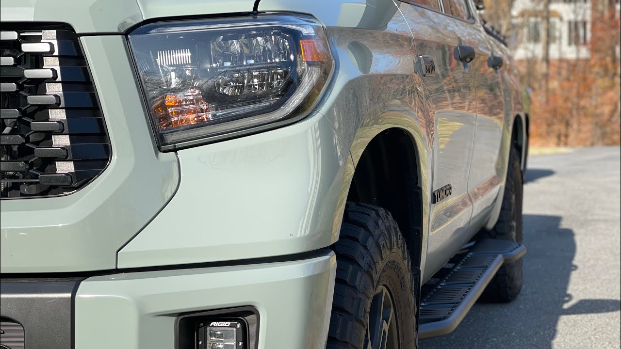 Westcott Designs Rock Sliders installed on my 2021 Toyota Tundra TRD Pro!