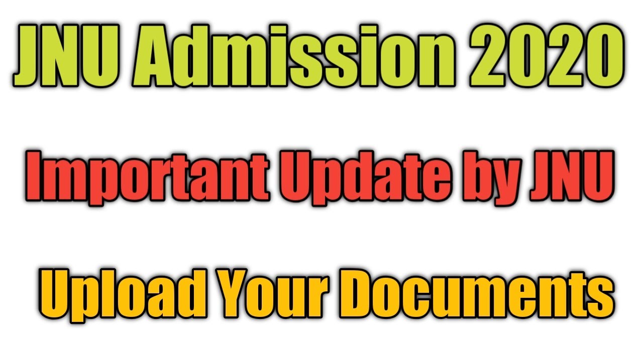 JNU Admission 2020 | Very Important Update | Final Answer Key | Online Class 2021 | Admission 2021