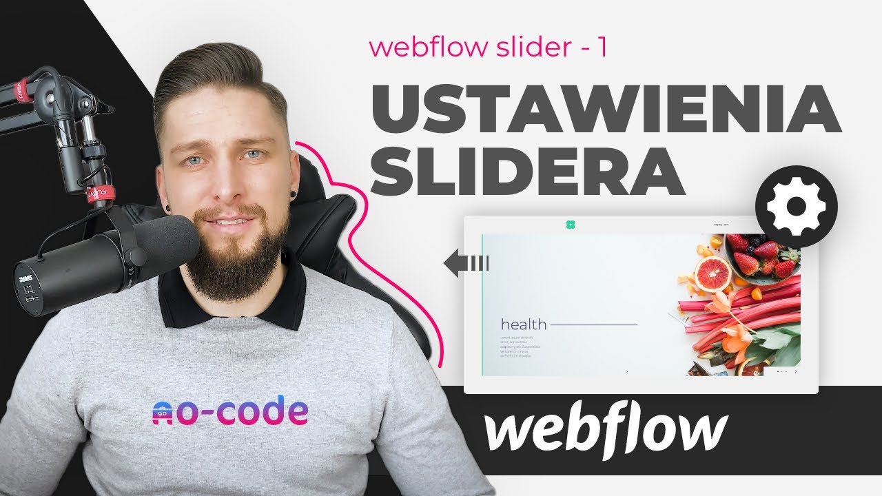 Slider w Webflow - wszystko co musisz wiedzieć o jego ustawieniach | #1 Slider