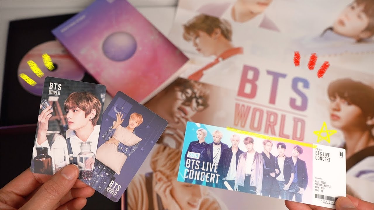 BTS World OST 앨범 언박싱! (+Missing Bridge 해석) BTS World OST Album Review!