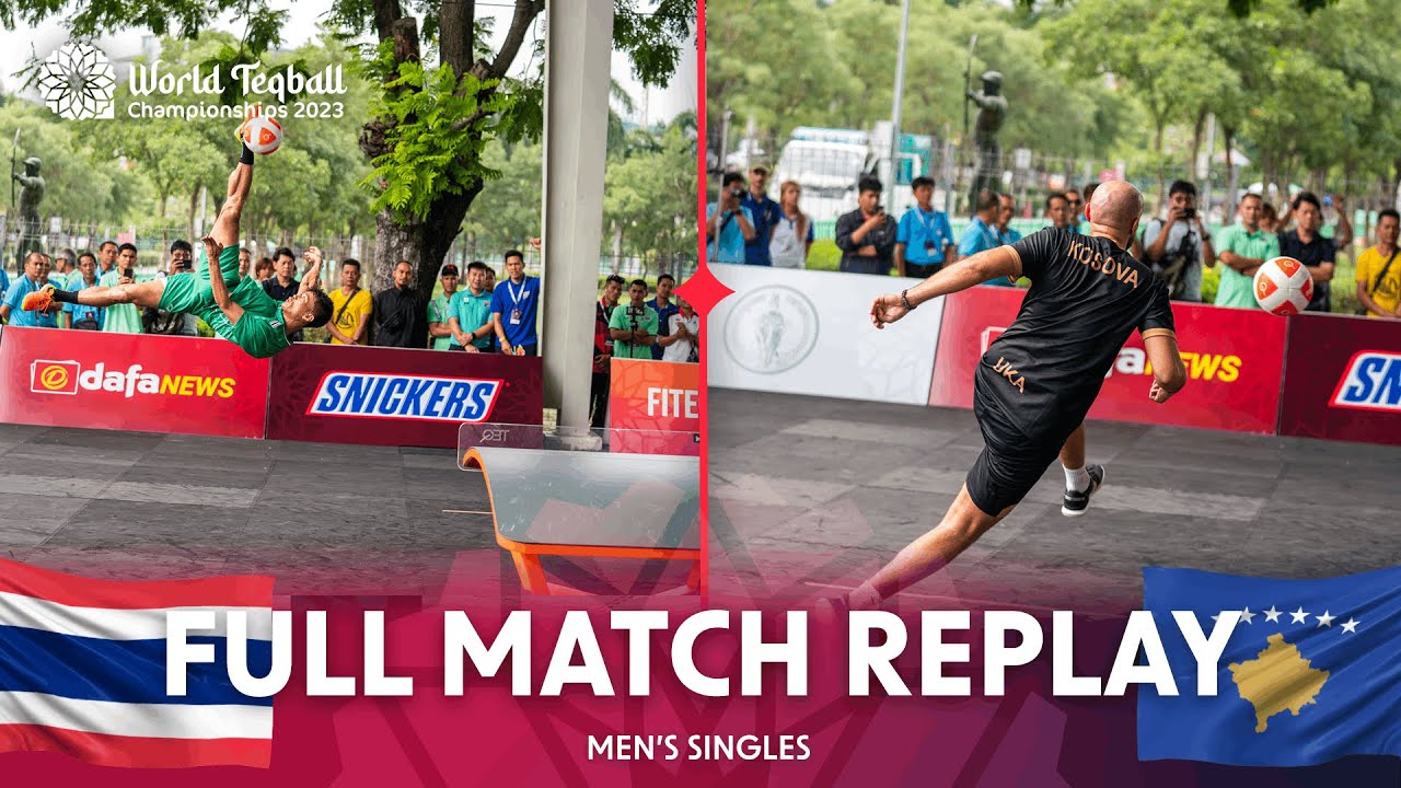 World Teqball Championships - Bangkok | Men's Singles | U. Kukheaw vs A. Uka
