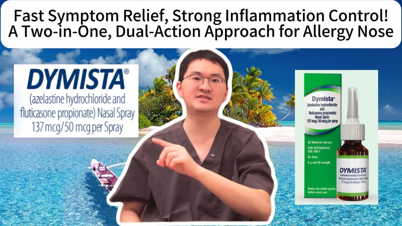 Five Things Must Know for Dymista (Azelastine & Fluticasone Propionate Nasal Spray)!