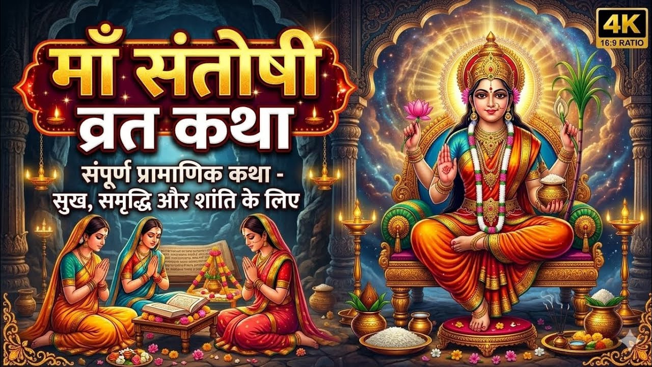 संतोषी माता का चमत्कारी व्रत 🙏 | हर मनोकामना पूरी करने वाली कथा 📖✨