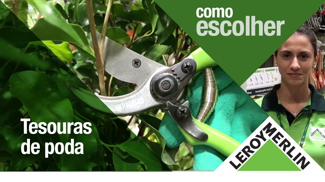 Como Escolher Tesouras de Poda | Leroy Merlin