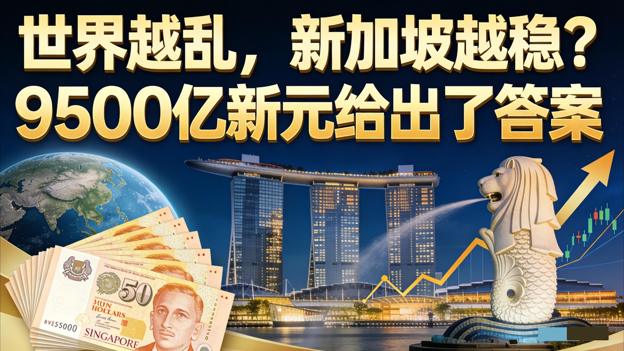 为什么越来越多人把钱“放在新加坡”？9500亿新元的新币存款总额，带你看懂它为什么这么稳！