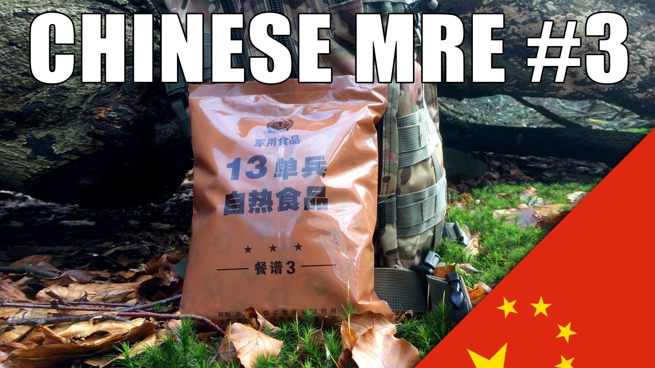 MRE Review: Chinese PLA Type 13 Menu 3 Chicken Curry Ration