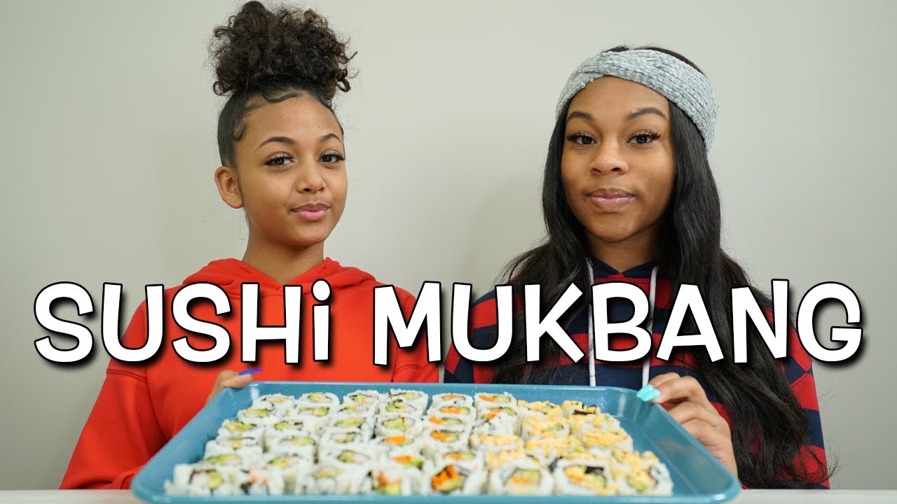 Sushi Mukbang w/Gabby Victoria | LexiVee03