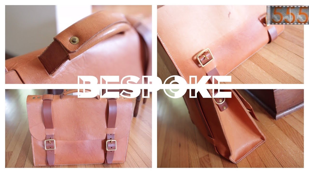 The Art of the Handmade Leather Briefcase 💼 by Das Offene Mere - 555 Gear