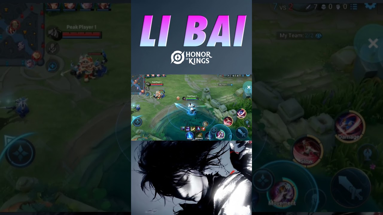 One Combo One Kill #libai #libaihok #honorofkings