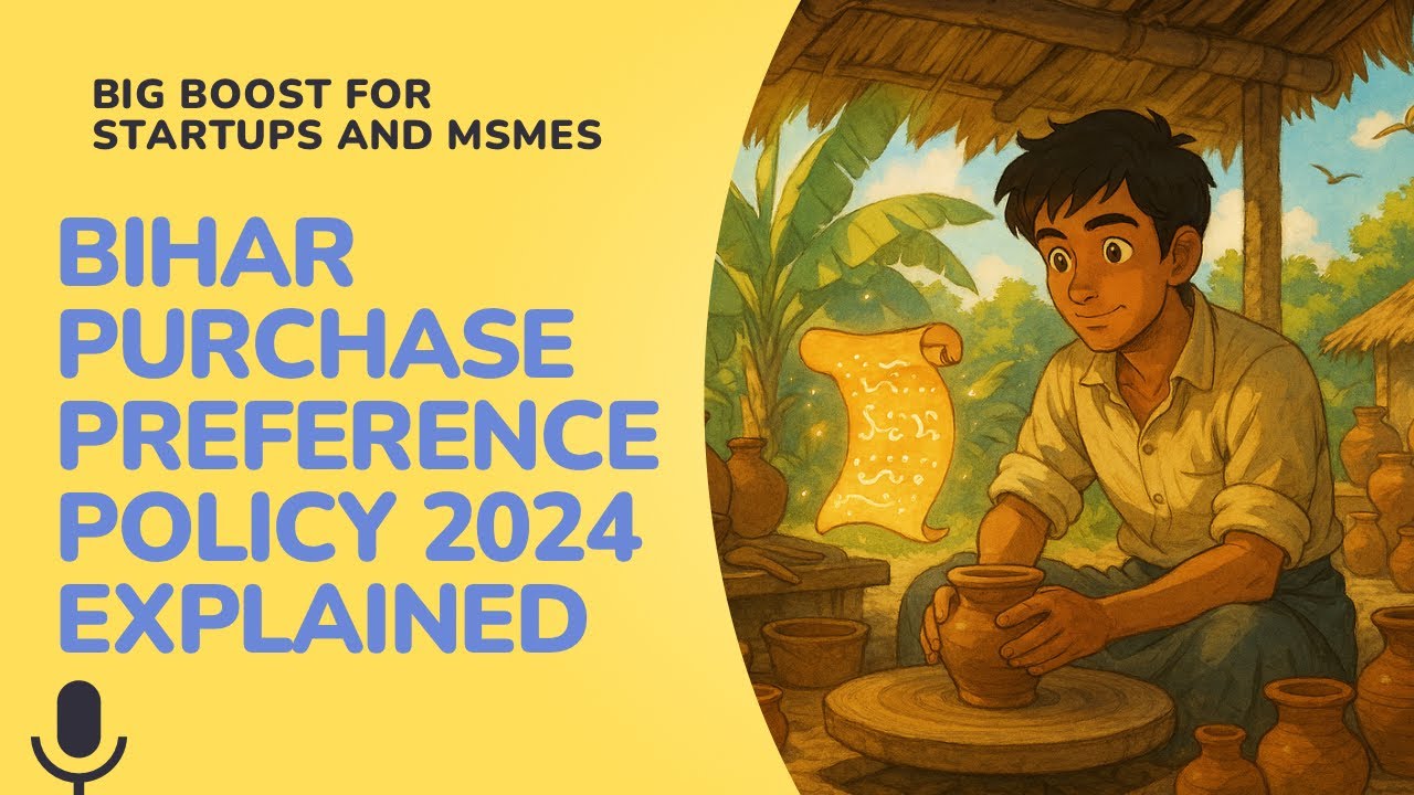 &ldquo;Bihar Purchase Preference Policy 2024t for Startups & MSMEs 💼📈&rdquo;