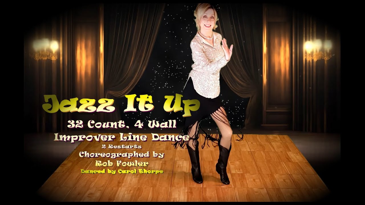 Jazz It Up Improver Line Dance