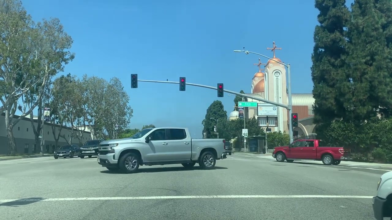 Driving on Torrance blvd going to Redondo Beach Ca