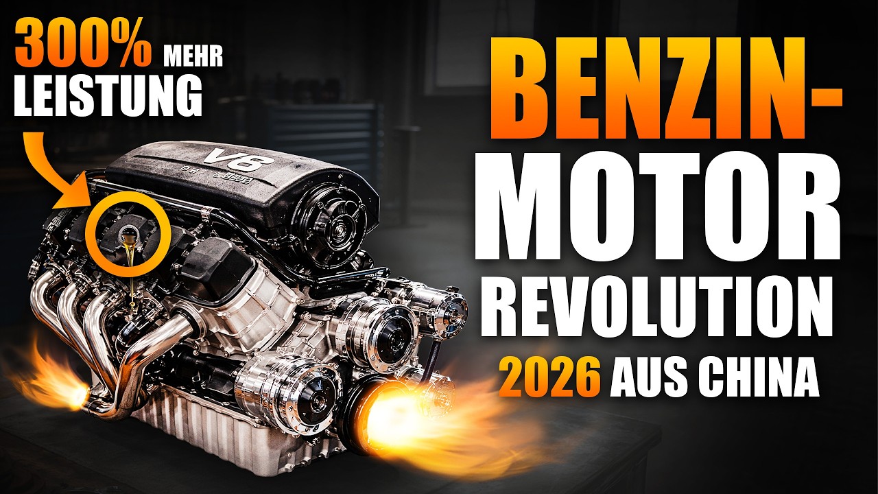 Chinas Benzin-Motor 3.0: Schock f&uuml;r Porsche & co.
