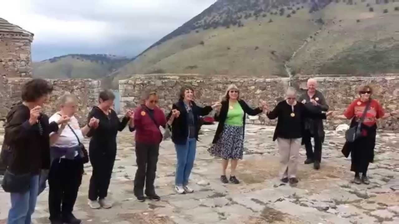 Dancing Ali Pasha on Ali Pasha's castle roof
