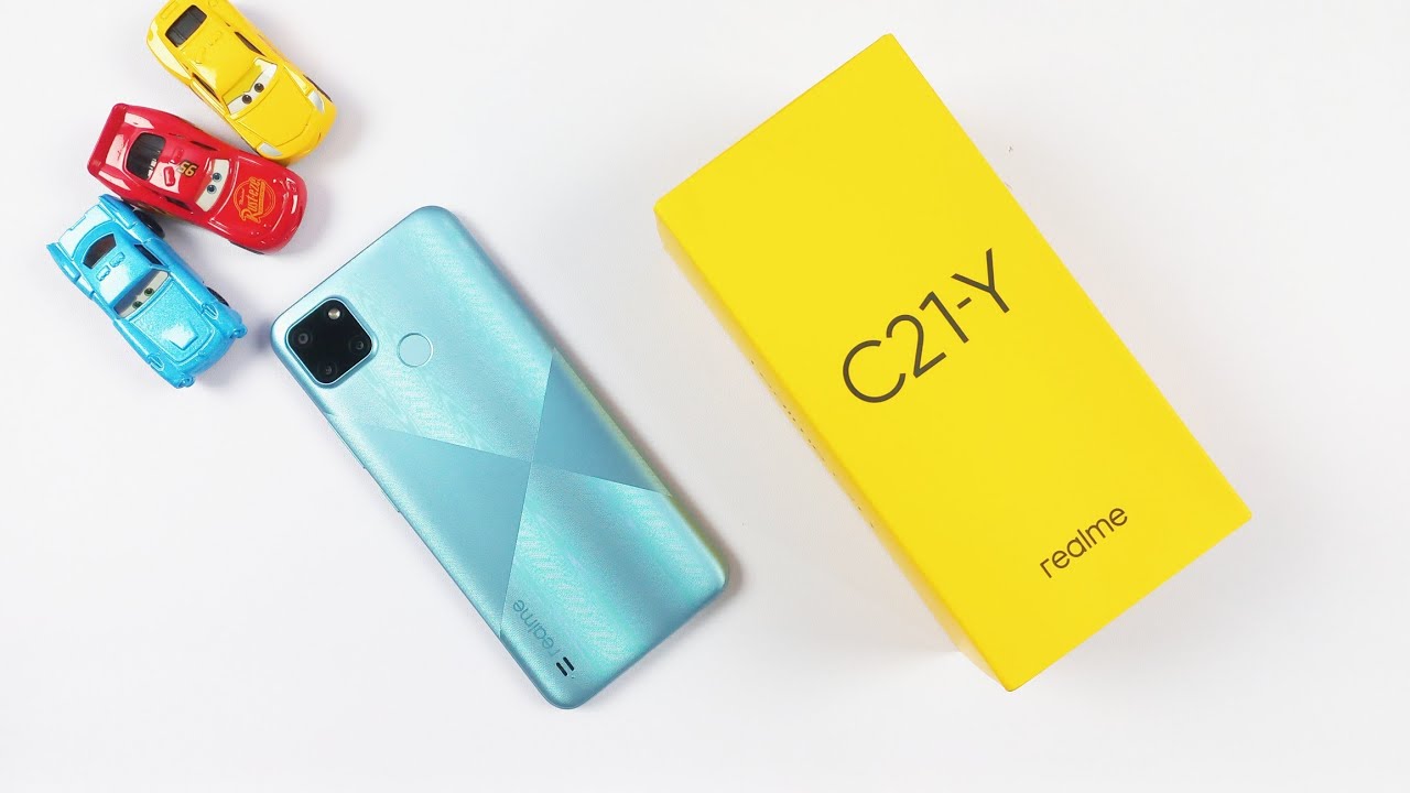 Realme C21Y Unboxing & Hands On | Design, New Setup, Triple Cam, 5000mAh