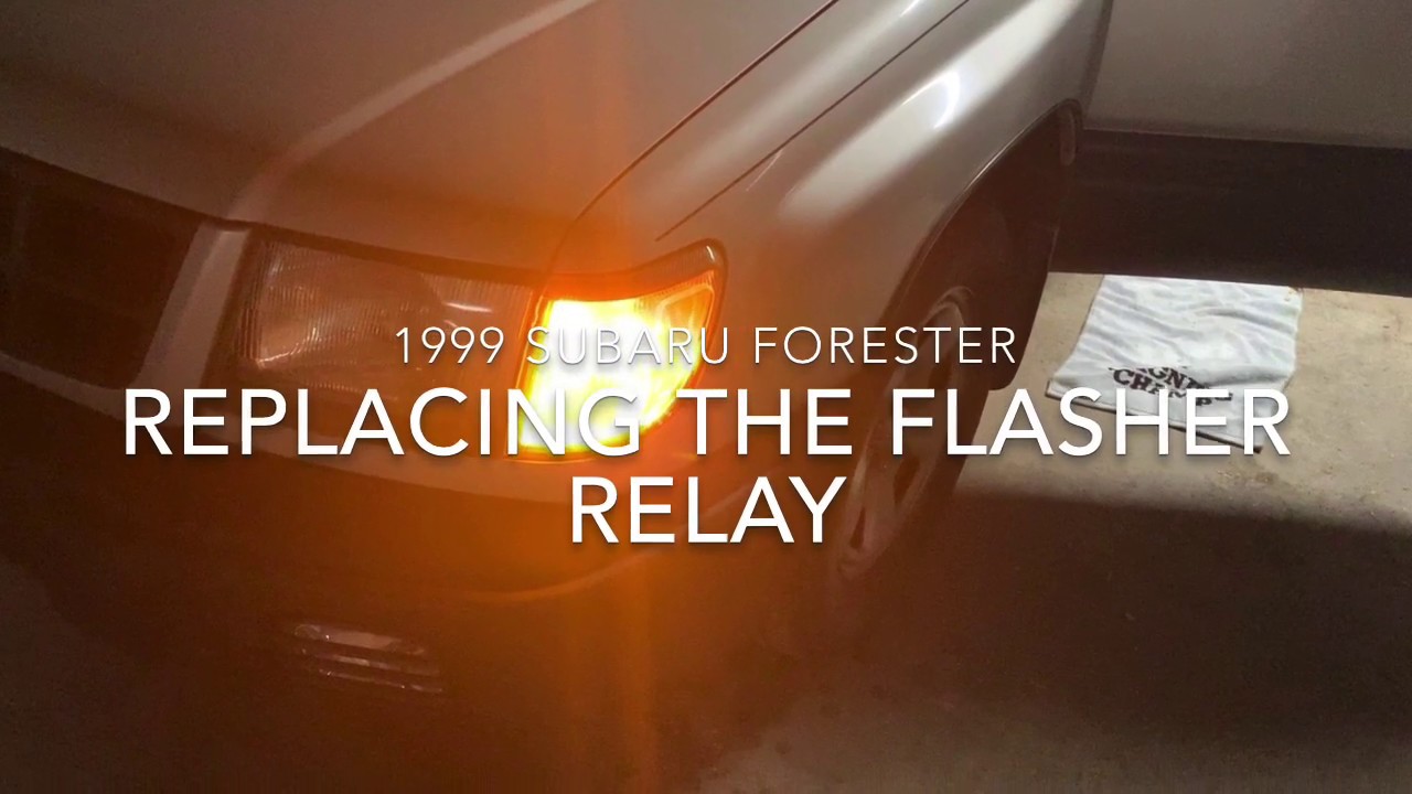 1999 Subaru Forester - Flasher Relay Replacement