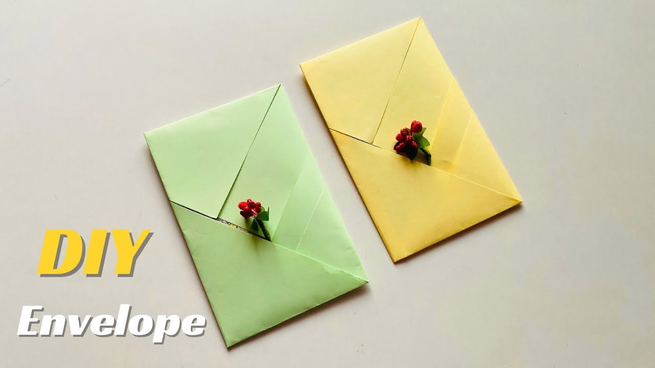 Easy Valentines Day Gift Envelope | How to make Envelopes | DIY Envelopes | Origami Envelopes