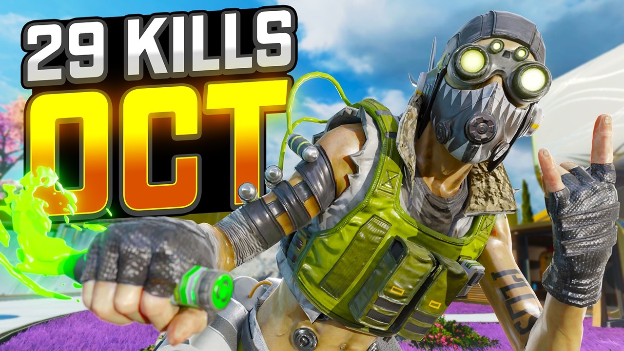 AMAZING Octane 29 KILLS and 5,500 Damage Apex Legends
