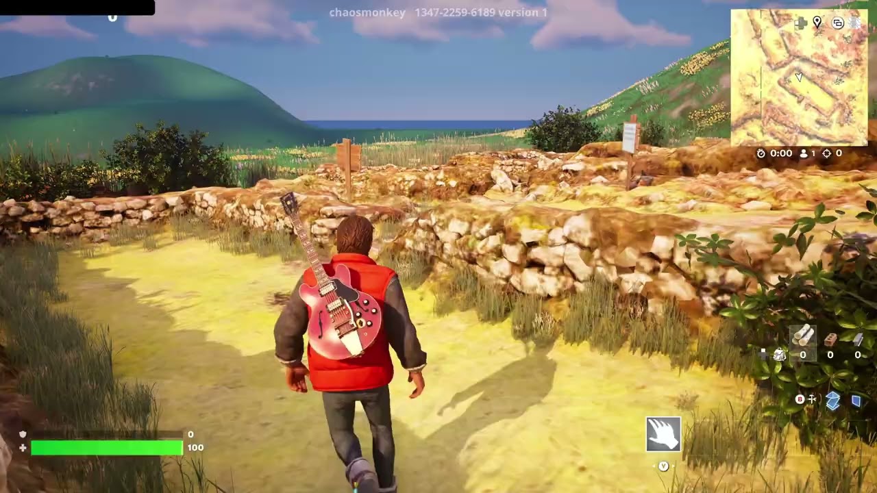 UEFN Map - Photogrammetry scan of Hound Tor Medieval Village, Dartmoor, UK