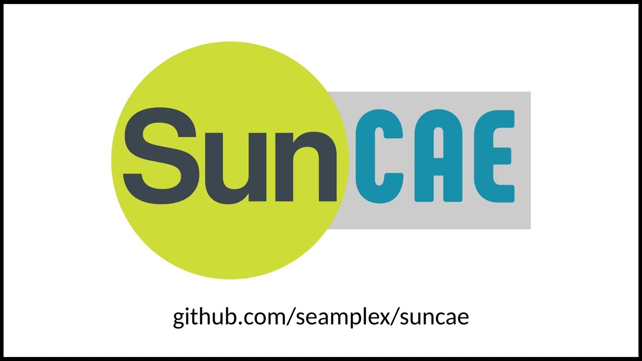 NAFEMS LE10 Benchmark solved with SunCAE