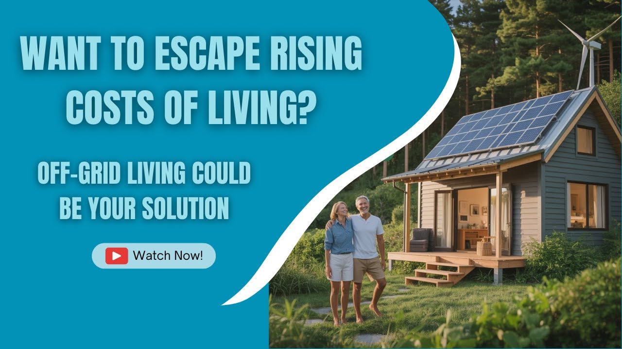 How to Escape Rising Utility Costs, Off-Grid Living on a Budget