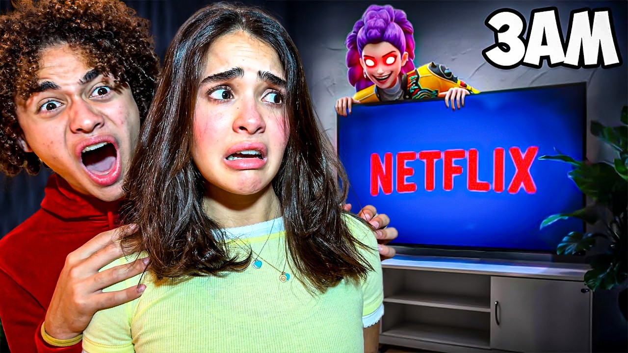 NUNCA ASSISTA NETFLIX AS 3:00 HORAS DA MANH&Atilde; 😱😱😱